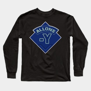 Allons-y - Doctor Who Style Logo - Let's Go Long Sleeve T-Shirt